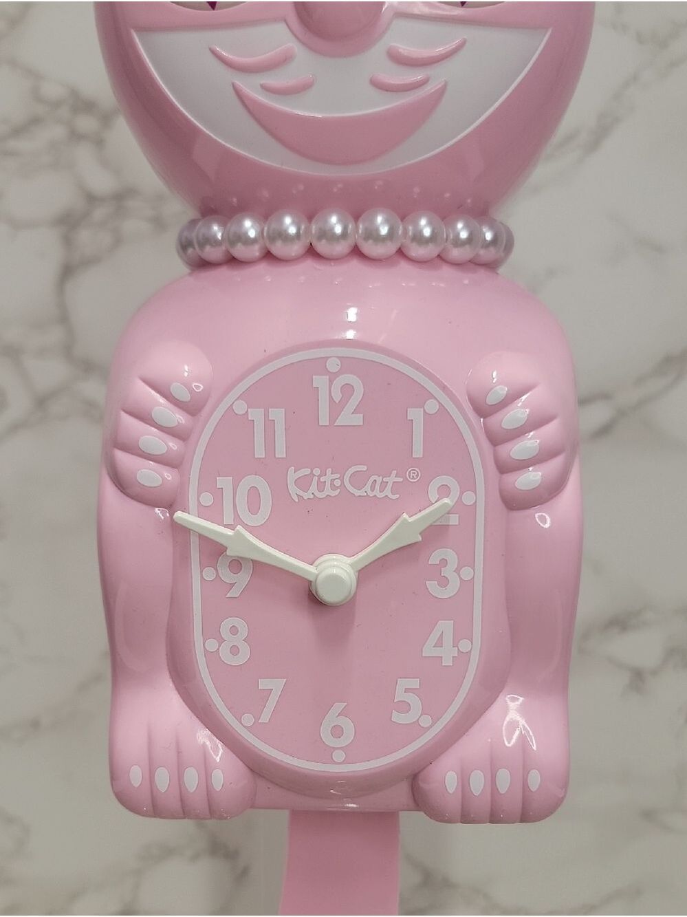 Rare Bubblegum Lady Kit-Cat Klock clock with Magenta Heart eyes Limited Edition - Picture 8 of 9